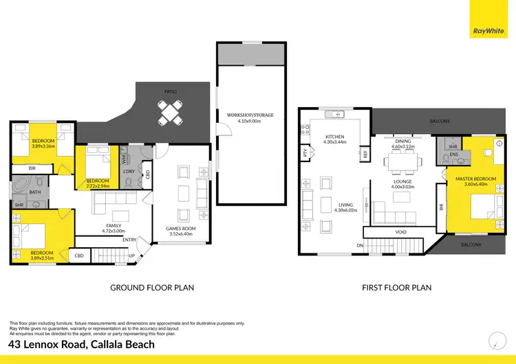Floorplan of Homely house listing, 43 Lennox Road, Callala Beach NSW 2540