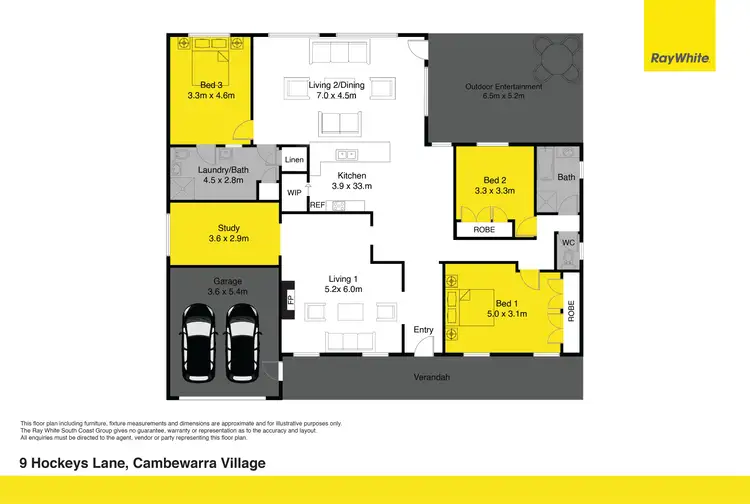 Floorplan of Homely house listing, 9 Hockeys Lane, Cambewarra Village NSW 2540