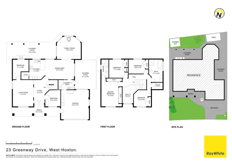 Floorplan of Homely house listing, 23 Greenway Drive, West Hoxton NSW 2171