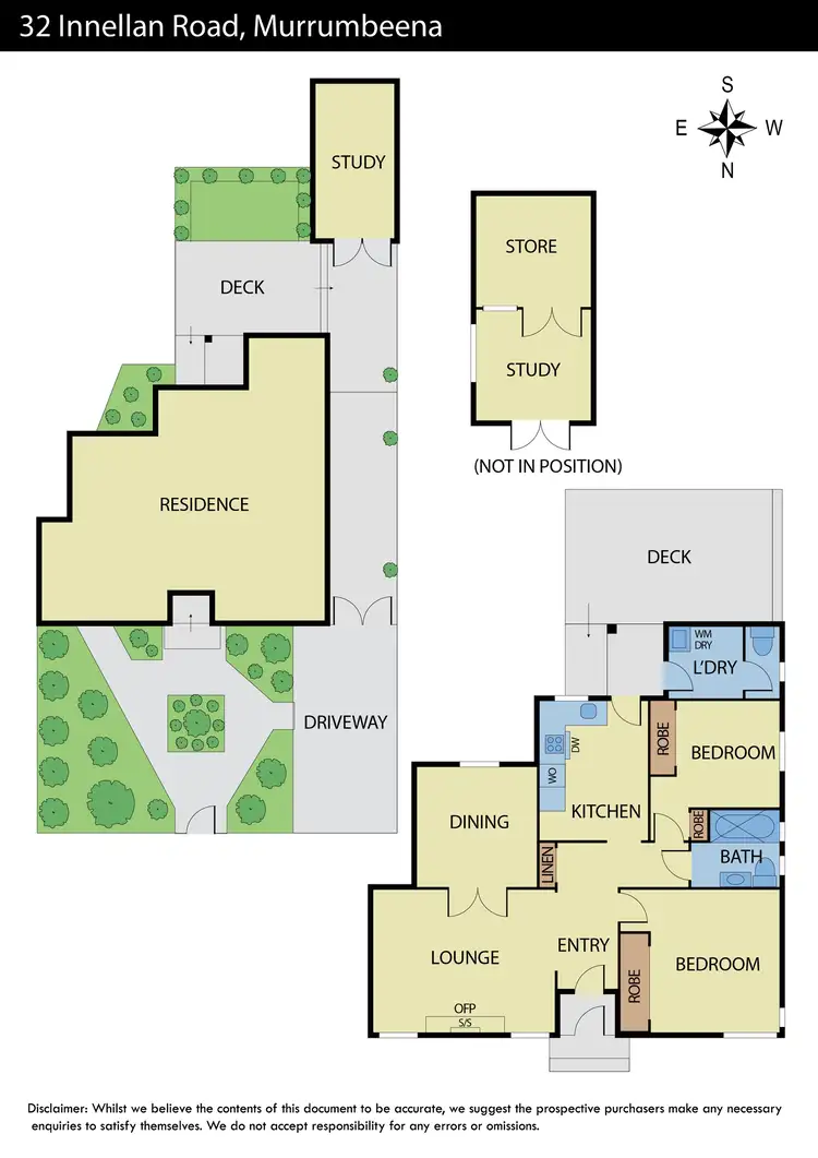 Floorplan of Homely house listing, 32 Innellan Road, Murrumbeena VIC 3163