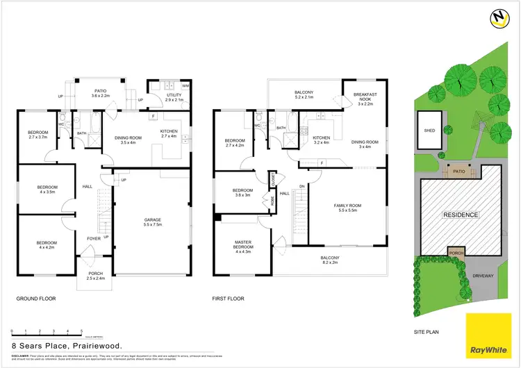 Floorplan of Homely house listing, 8 Sears Place, Prairiewood NSW 2176
