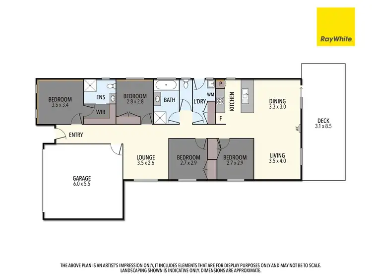 Floorplan of Homely house listing, 17 Cavil Drive, North Wonthaggi VIC 3995