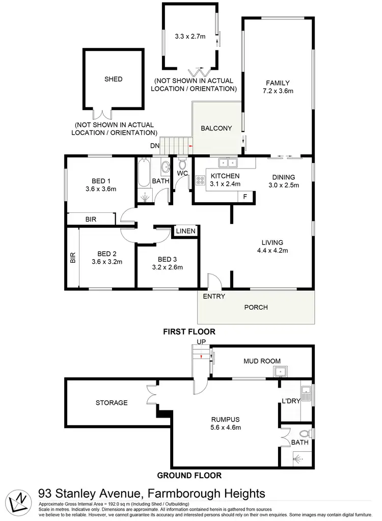 Floorplan of Homely house listing, 93 Stanley Avenue, Farmborough Heights NSW 2526