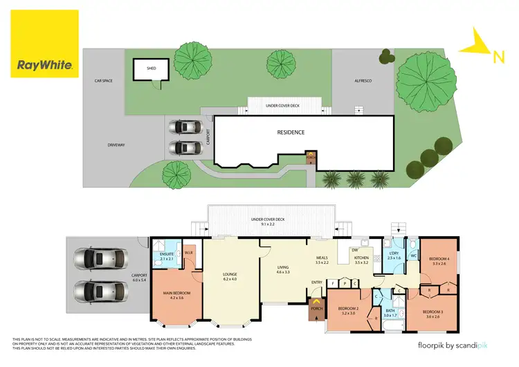 Floorplan of Homely house listing, 60 Landscape Drive, Mooroolbark VIC 3138