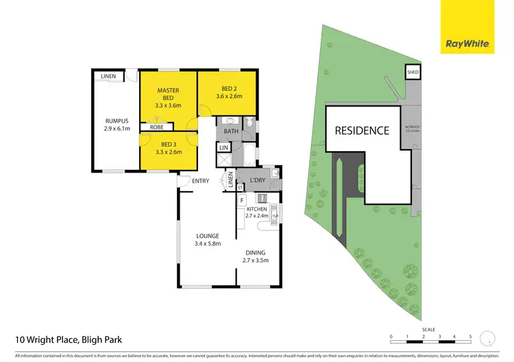 Floorplan of Homely house listing, 10 Wright Place, Bligh Park NSW 2756