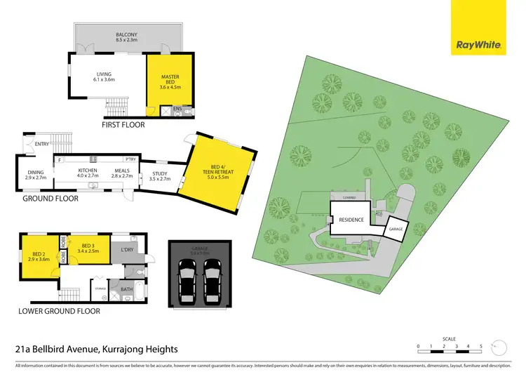 Floorplan of Homely house listing, 21A Bellbird Avenue, Kurrajong Heights NSW 2758