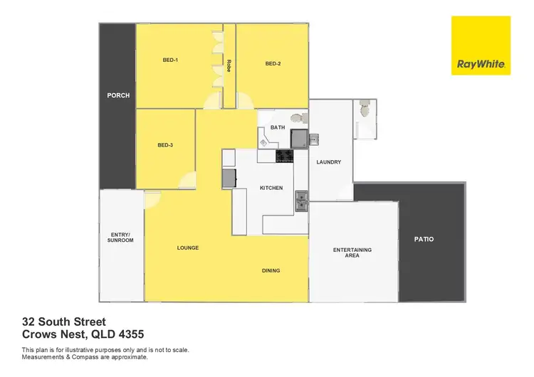 Floorplan of Homely house listing, 32 South Street, Crows Nest QLD 4355