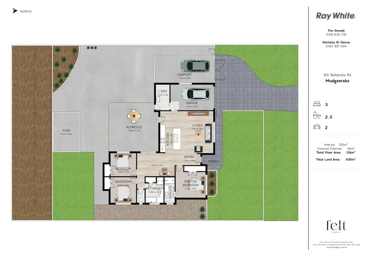 Floorplan of Homely house listing, 165 Wallandra Road, Mudgeeraba QLD 4213