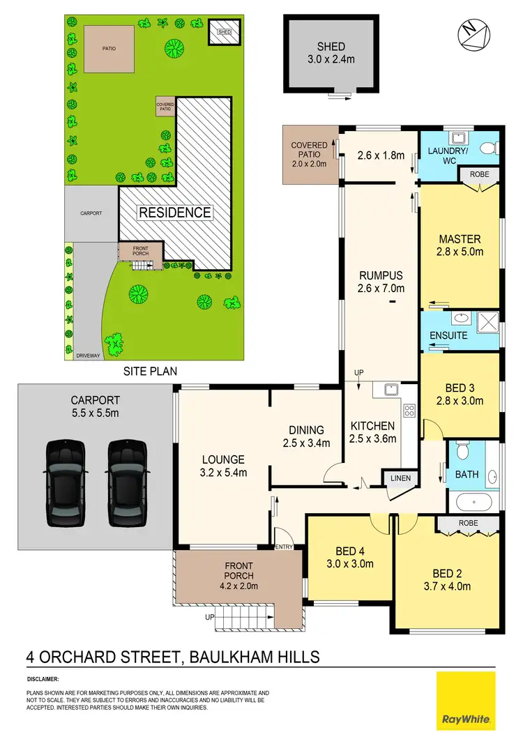 Floorplan of Homely house listing, 4 Orchard Street, Baulkham Hills NSW 2153