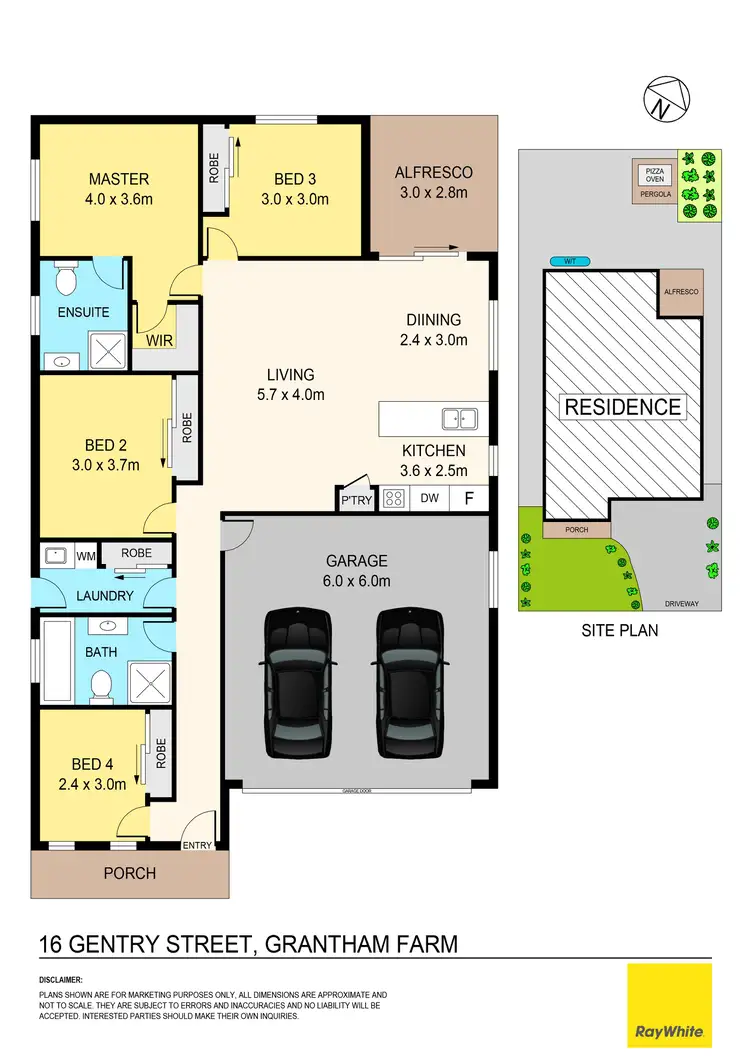 Floorplan of Homely house listing, 16 Gentry Street, Grantham Farm NSW 2765