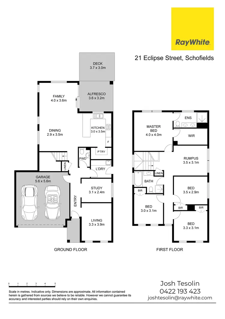 Floorplan of Homely house listing, 21 Eclipse Street, Schofields NSW 2762