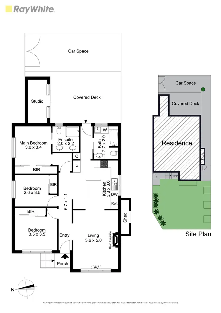 Floorplan of Homely unit listing, 1/34 Macrina Street, Oakleigh East VIC 3166
