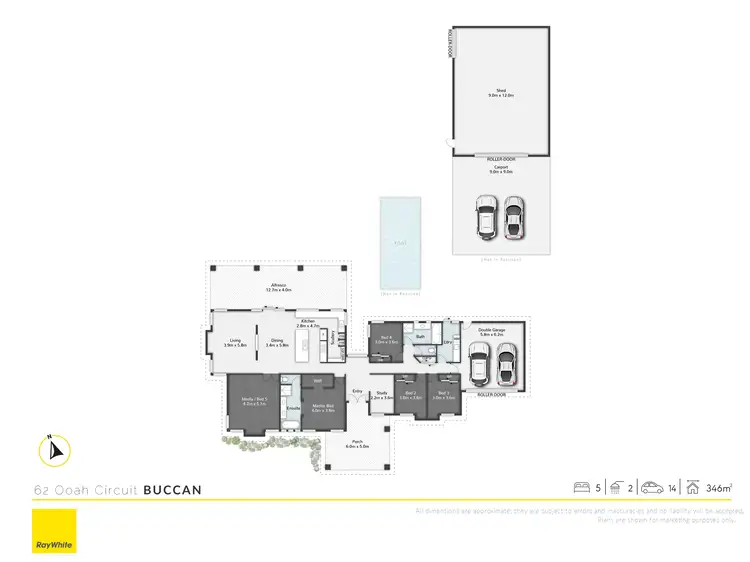 Floorplan of Homely house listing, 62-64 Ooah Circuit, Buccan QLD 4207