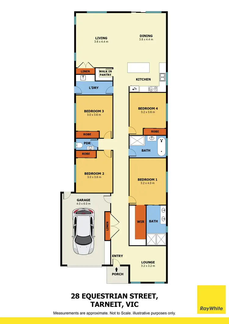 Floorplan of Homely house listing, 28 Equestrian Street, Tarneit VIC 3029