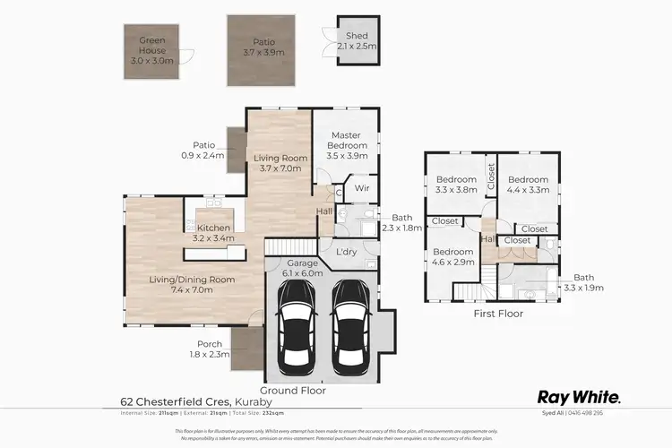 Floorplan of Homely house listing, 62 Chesterfield Crescent, Kuraby QLD 4112