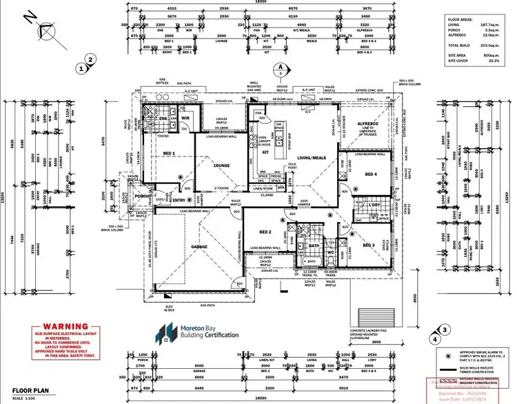 Floorplan of Homely house listing, 17 Brickfield Crescent, Southside QLD 4570