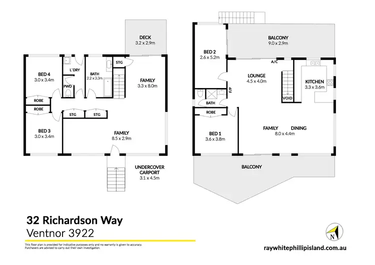 Floorplan of Homely house listing, 32 Richardson Way, Ventnor VIC 3922