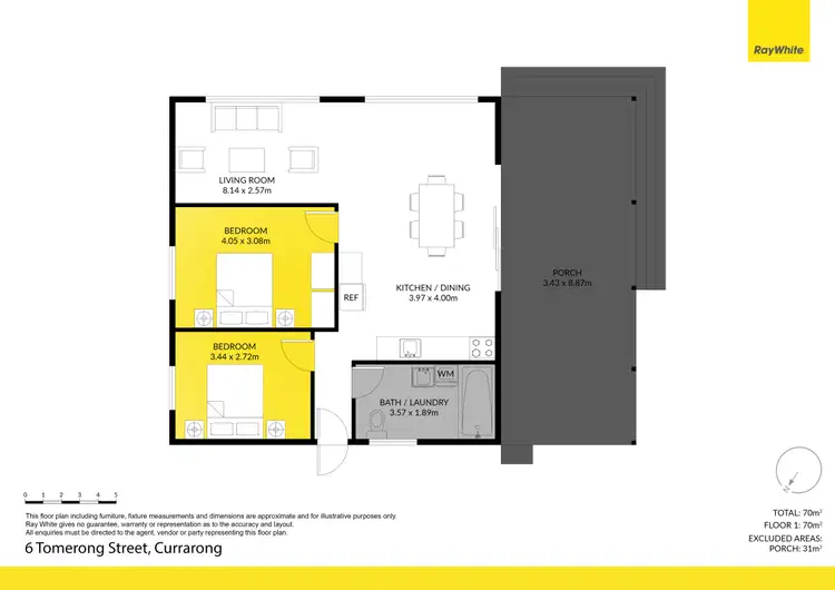 Floorplan of Homely house listing, 6 Tomerong Street, Currarong NSW 2540