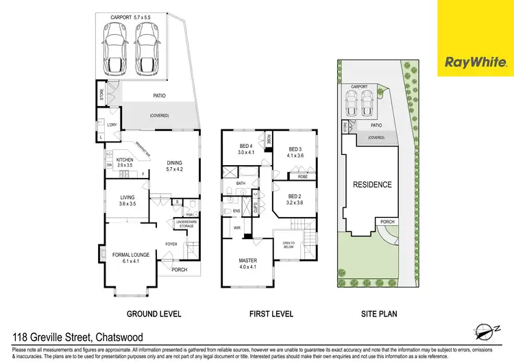 Floorplan of Homely house listing, 118 Greville Street, Chatswood NSW 2067