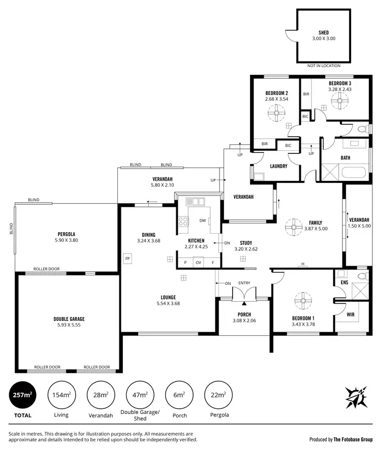 Floorplan of Homely house listing, 4 Starling Court, Wynn Vale SA 5127