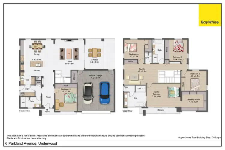 Floorplan of Homely house listing, 6 Parkland Avenue, Underwood QLD 4119