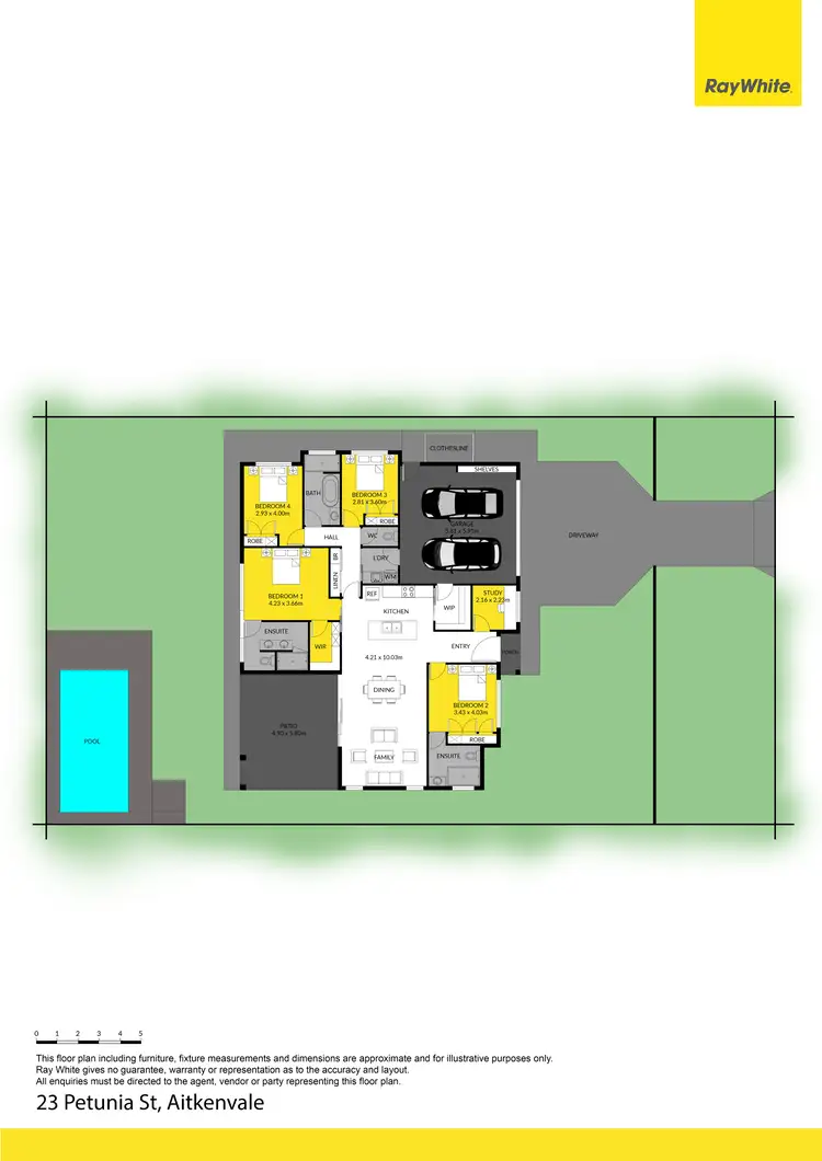 Floorplan of Homely house listing, 23 Petunia Street, Aitkenvale QLD 4814