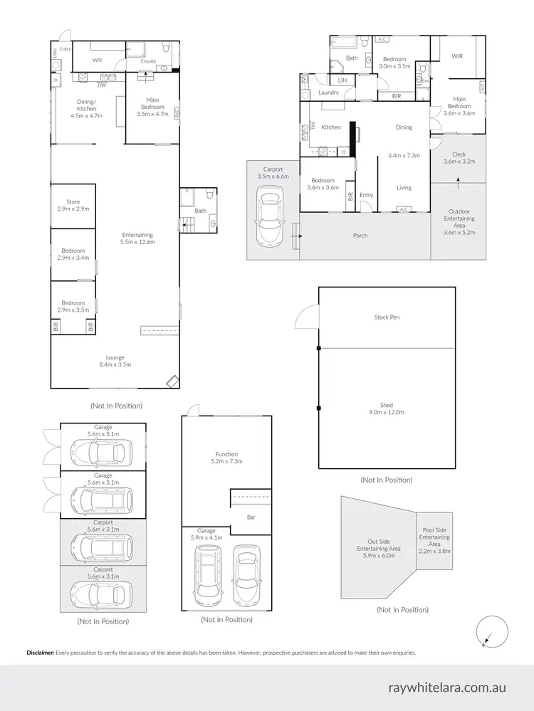 Floorplan of Homely house listing, 495 Bacchus Marsh Road, Lara VIC 3212