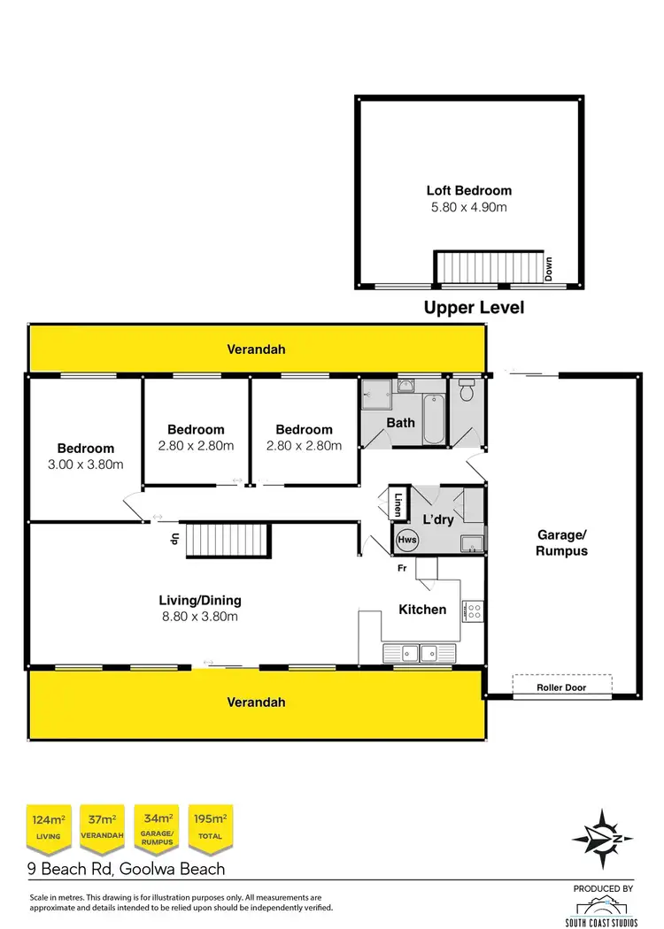 Floorplan of Homely house listing, 9 Beach Road, Goolwa Beach SA 5214