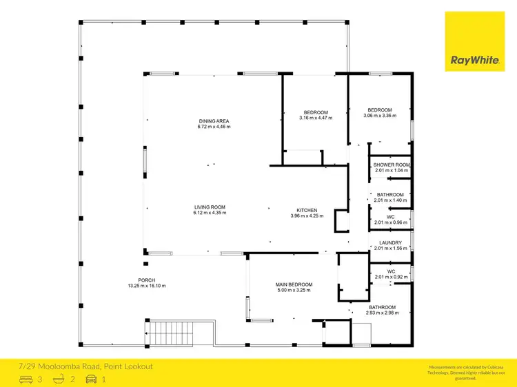 Floorplan of Homely apartment listing, 7/29 Mooloomba Road, Point Lookout QLD 4183