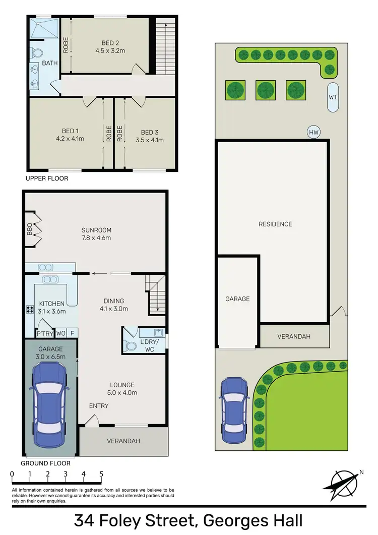 Floorplan of Homely house listing, 34 Foley Street, Georges Hall NSW 2198