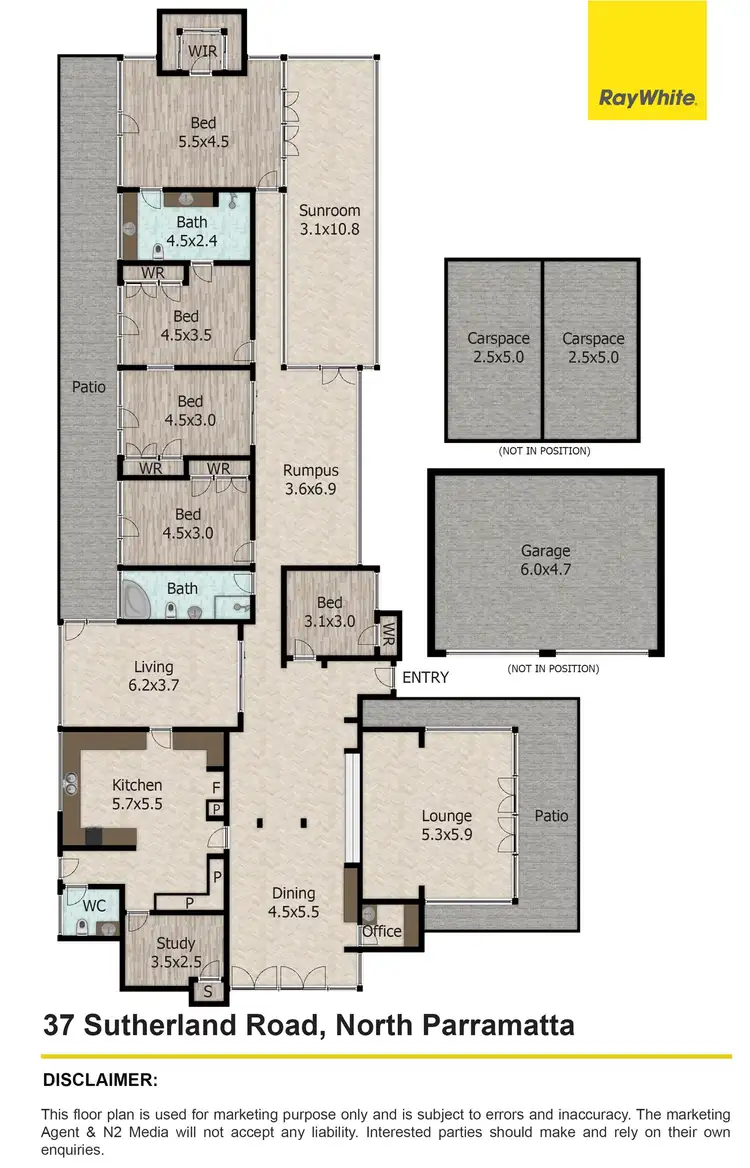 Floorplan of Homely house listing, 37 Sutherland Road, North Parramatta NSW 2151