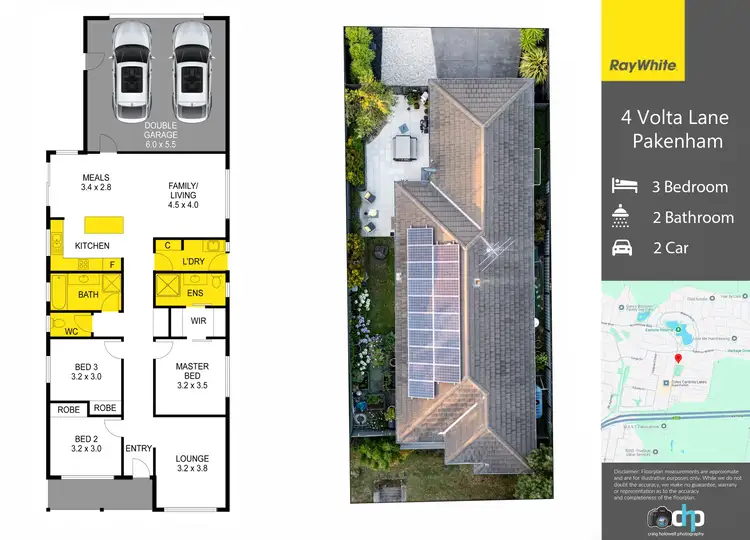 Floorplan of Homely house listing, 4 Volta Lane, Pakenham VIC 3810