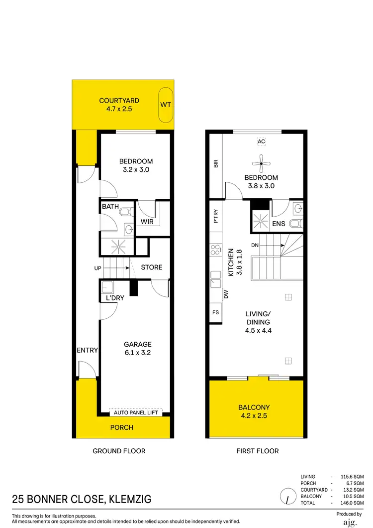 Floorplan of Homely house listing, 25 Bonner Close, Klemzig SA 5087