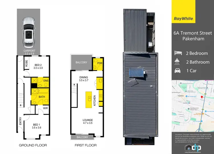Floorplan of Homely house listing, 6A Tremont Street, Pakenham VIC 3810