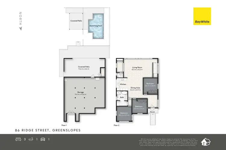 Floorplan of Homely house listing, 86 Ridge Street, Greenslopes QLD 4120
