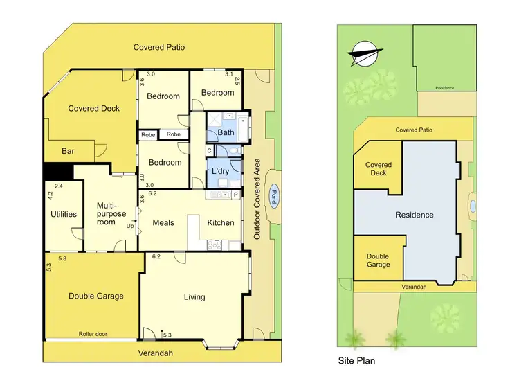 Floorplan of Homely house listing, 34 Mckenzie King Drive, Millgrove VIC 3799