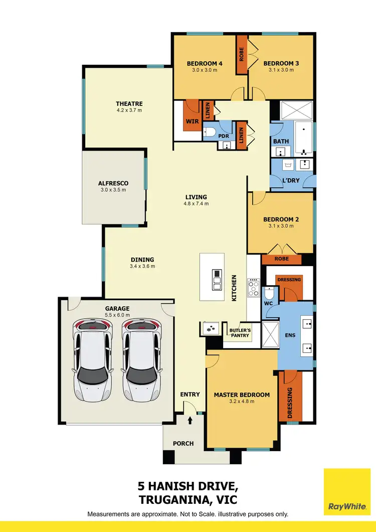 Floorplan of Homely house listing, 5 Hanish Street, Truganina VIC 3029