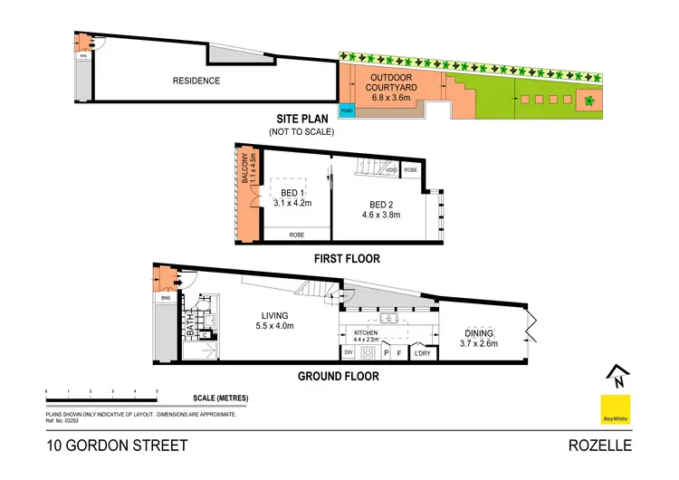 Floorplan of Homely house listing, 10 Gordon Street, Rozelle NSW 2039