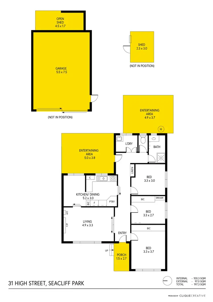 Floorplan of Homely house listing, 31 High Street, Seacliff Park SA 5049