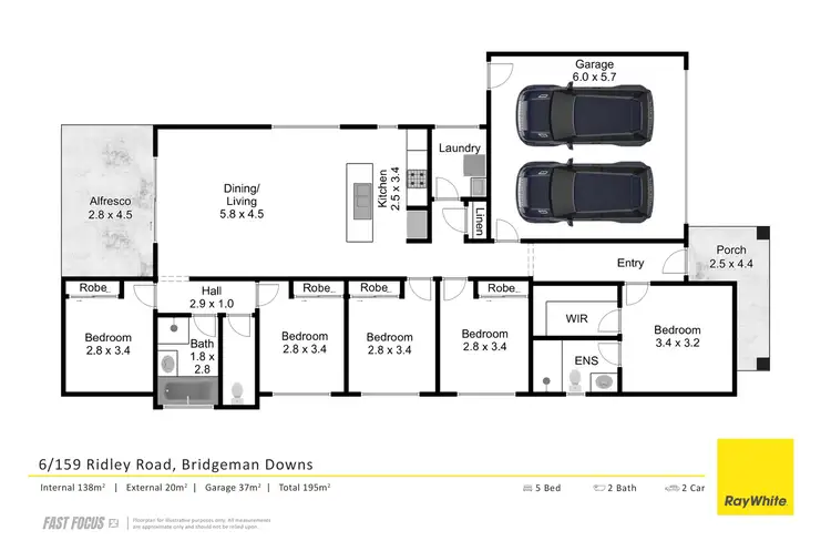 Floorplan of Homely house listing, 6/159 Ridley Road, Bridgeman Downs QLD 4035