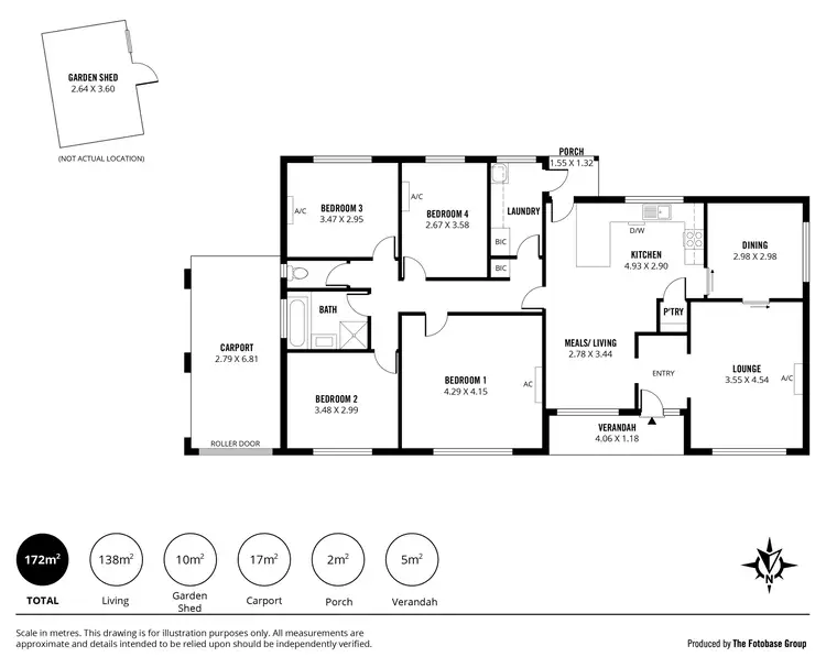Floorplan of Homely house listing, 6 Raphael Crescent, Morphett Vale SA 5162