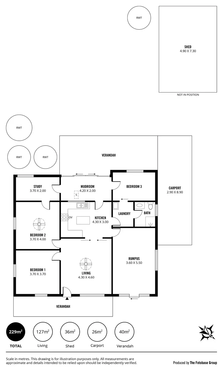 Floorplan of Homely house listing, 20 Lang Street, Milang SA 5256