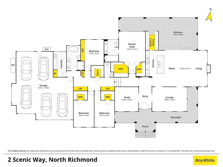 Floorplan of Homely house listing, 2 Scenic Way, North Richmond NSW 2754
