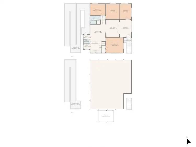 Floorplan of Homely house listing, 85 Ruby Street, Emerald QLD 4720