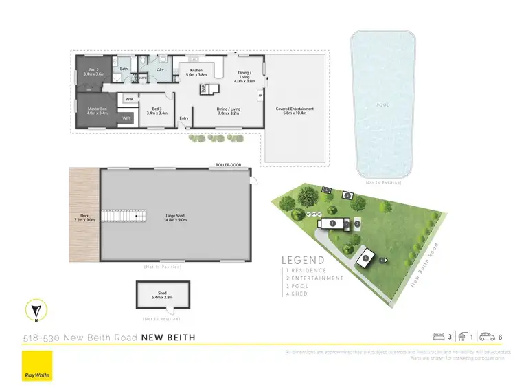 Floorplan of Homely house listing, 518-530 New Beith Road, New Beith QLD 4124