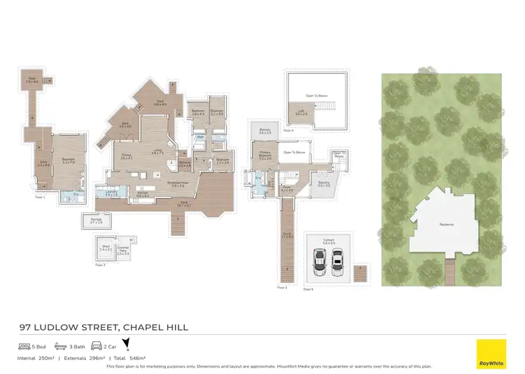 Floorplan of Homely house listing, 97 Ludlow Street, Chapel Hill QLD 4069