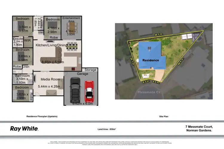 Floorplan of Homely house listing, 7 Messmate Court, Norman Gardens QLD 4701