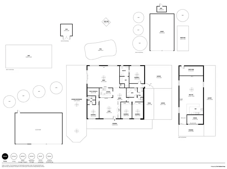 Floorplan of Homely house listing, 92 Maidment Road, Kenton Valley SA 5233