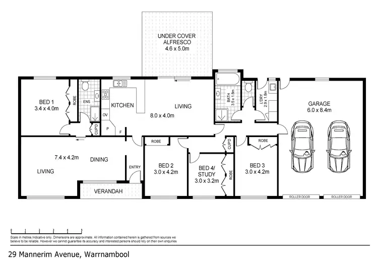 Floorplan of Homely house listing, 29 Mannerim Avenue, Warrnambool VIC 3280