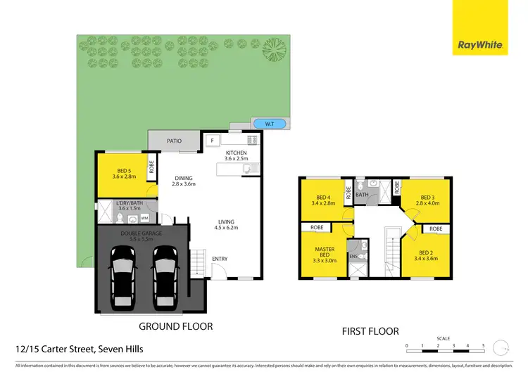 Floorplan of Homely townhouse listing, 12/15 Carter Street, Seven Hills NSW 2147